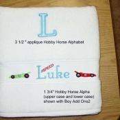 Applique Hobby Horse Alphabet