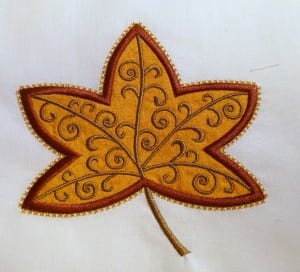 Elegant Leaves Sample