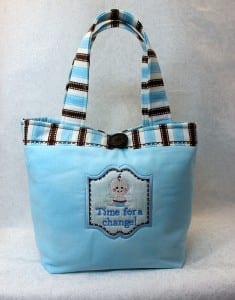 Mini Diaper Tote (6×10)