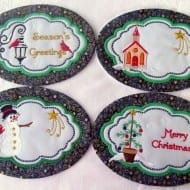 Seasons of Wonders Mug Rug Set (5×7)