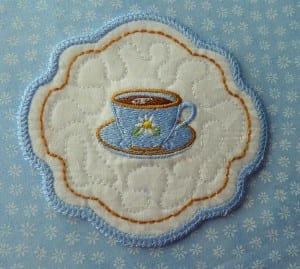 Coaster and Tea Cup