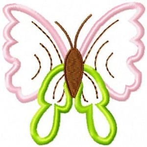 Applique Butterflies Set