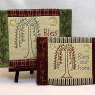 Primitive Williow Mug Rugs