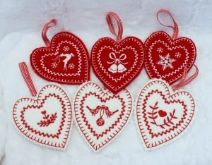 Christmas Hearts Combo