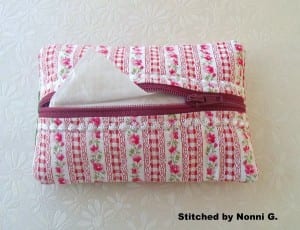 Zippered Tissue Case