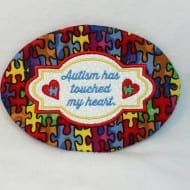 Autism Mug Rug (5×7)