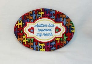 Autism Mug Rug (5×7)