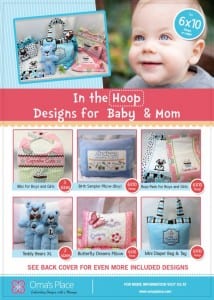 Baby and Mom Embroidery Projects CD