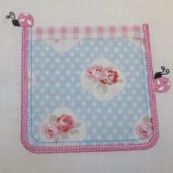Applique Pocket with Ladybugs