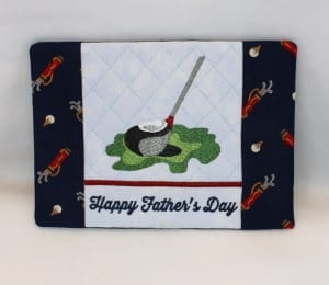 Golf Mug Rug