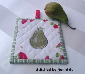 Pear Potholder