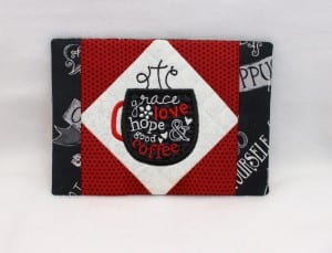 Grace Coffee Mug Rug