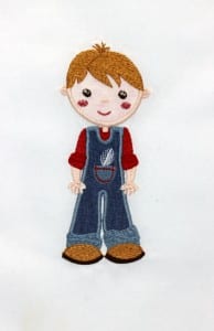 Applique Farm Boy