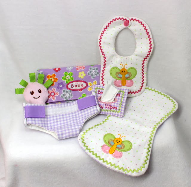 Baby Doll Set (6×10 hoops or larger) · Oma's Place Machine 