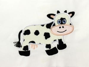 Cow Applique