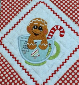 Ginger Cup Applique