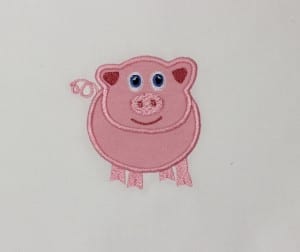 Pig Applique