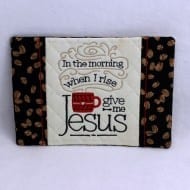 In the Morning Mug Rug (5×7)