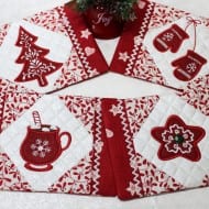 Nordic Winter Mug Rugs