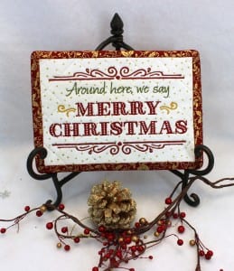 Applique Christmas Tree · Oma’s Place Machine Embroidery Designs