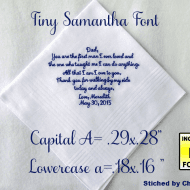 Tiny Samantha Font