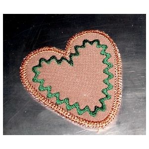 Applique Heart Cookie