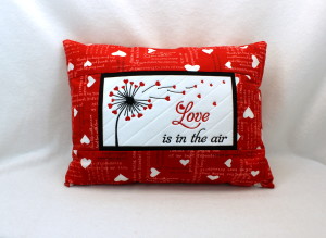 Love is in the Air Pillow (6×10)