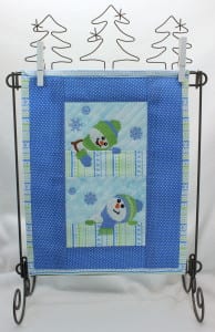 Snowmen Mini Quilt (6×10)