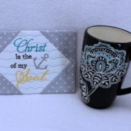 Christ is the Anchor Mug Rug (5x7)