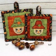 Lil' Scary Potholders (6x6" and 7x7")