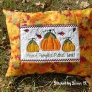 Pumpkin Pillow (6x10)