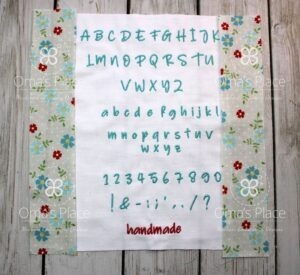 Handmade 0.60″ Font