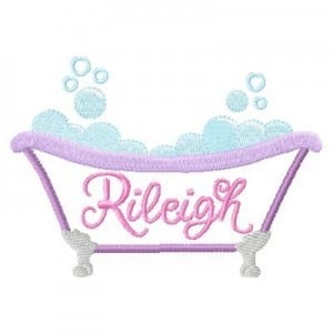 Bathtub Applique