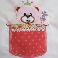 Applique Bear Pockets