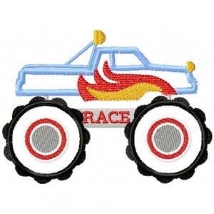 Applique Monster Truck