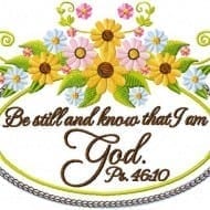 Be Still and Know