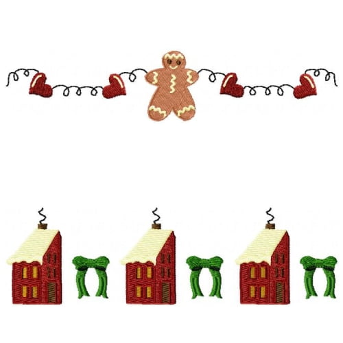 Whimsical Christmas Borders · Oma's Place