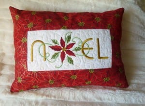 Christmas Pillow Noel