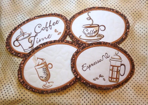 Coffee Lover Embroidery Design