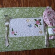 Dogwood Placemat Set