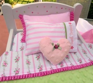 Doll Bedding for Large Hoops