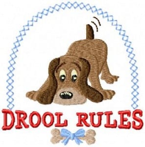 Drool Rules Dog