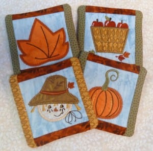 Fall Coasters (4×4)