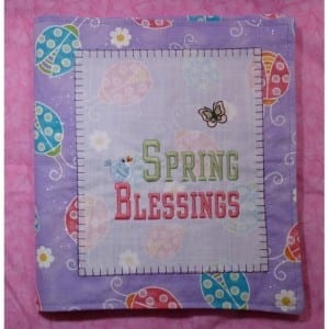 Spring Blessings Washable Coloring Book