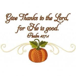 Give Thanks To