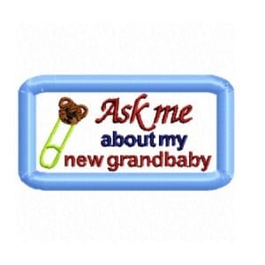 Grandbaby Pin