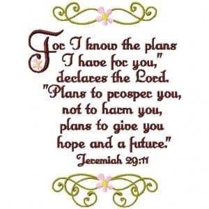 Jeremiah 29:11