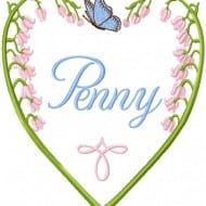 Lilly of the Valley Frame