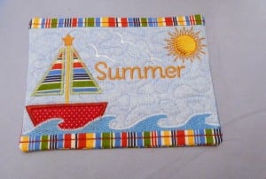 Mug Rug Summer