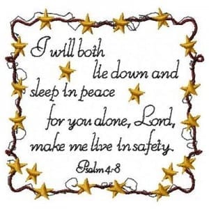 Psalm 4:8